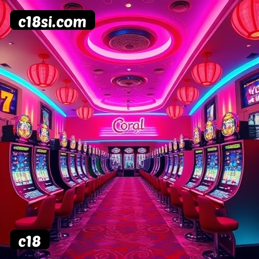 Streaming 4K no cassino ao vivo da c18